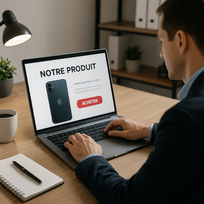 Card Site dédié à une offre